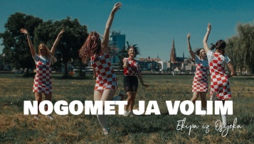 Ekipa iz Osijeka snimila je navijačku pjesmu „Nogomet ja volim“