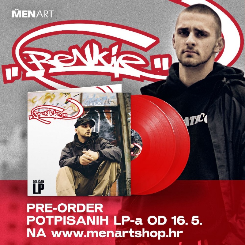 FRENKIE obilježava 20 godina od izlaska prvog albuma! „Odličan LP (Remastered)“ na dvostrukom vinilu u boji od danas u pretprodaji!
