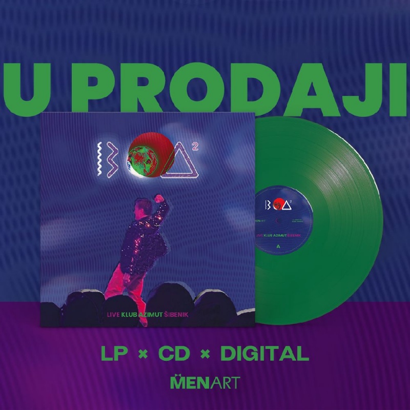 LP „ Boa II – Live klub Azimut Šibenik“ od danas u prodaji!