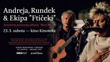 Rundek & Ekipa "Ftičeki" najavili koncertnu promociju albuma "Mura Mura"!