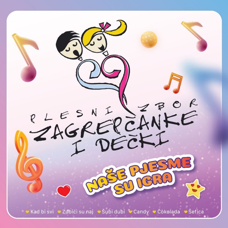 Zagrepčanke i dečki u suradnji s Menartom, donose najčarobniji blagdanski poklon - „Naše pjesme su igra“!