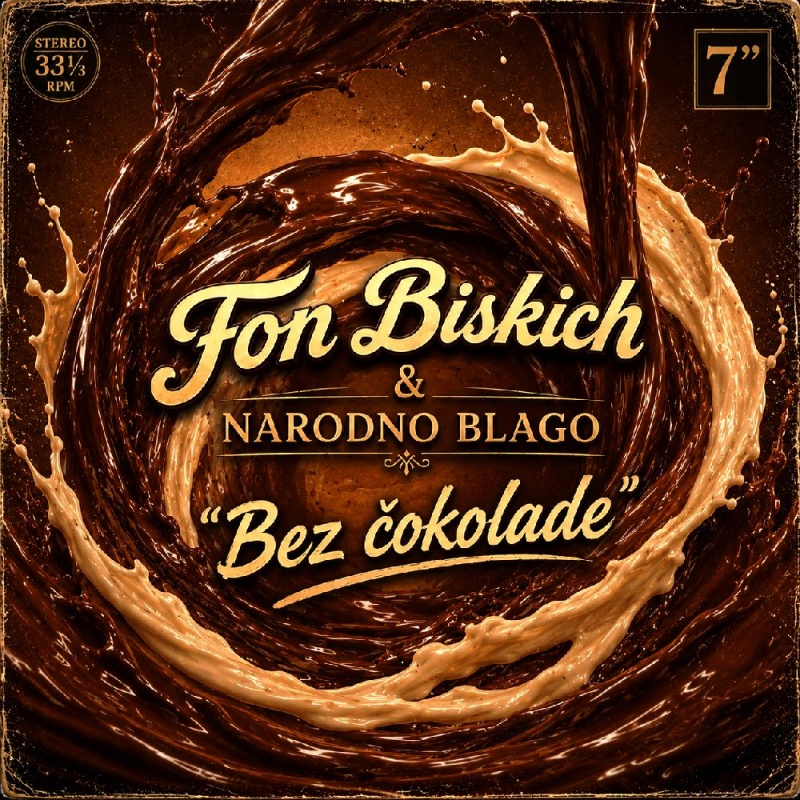 Fon Biskich i Narodno blago predstavljaju singl "BEZ ČOKOLADE" i najavljuju vinilno izdanje koje će te doslovno moći pojesti!