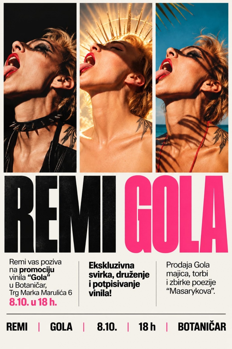 REMI SLAVI USPJEH ALBUMA „GOLA” EKSKLUZIVNOM AKUSTIČNOM SVIRKOM!
